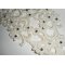 Collier de Cérémonie dentelle écrue motif arabesque et fleurs avec cristal de Swarovski
