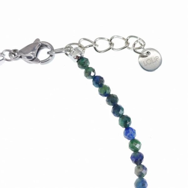 Bracelet fin en pierres de Lapis Lazuli 